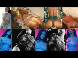 rihanna nude. boosted bd, hd boobs shots from all rihanna clips (nude tits, nude celebrity boobs, erotica)